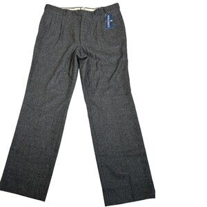 Vintage Nino Cerruti Men’s Wool & Silk Blend Trousers Size 38 Made in U.S.A.NWT